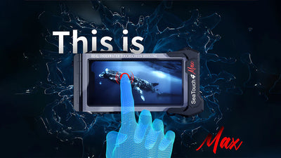 THE ONLY SMARTPHONE HOUSING IN THE WORLD WITH FULL TOUCHSCREEN UNDERWATER