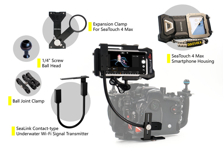 DIVEVOLK sealink Contact Type Underwater WiFi Signal Transmitter