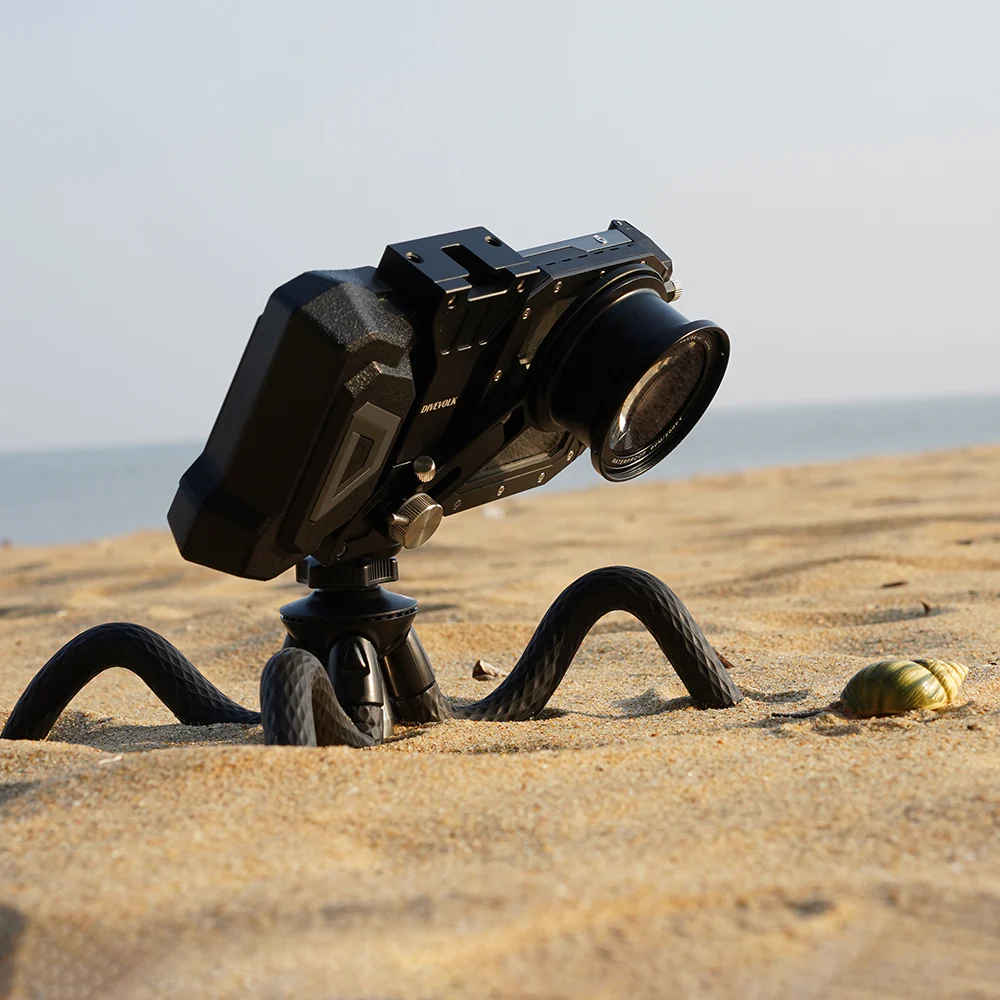 Underwater Flexible Tripod for smartphone underwater housing, Addroid and iPhone diving phone case, compact camera, action camera - Image 7