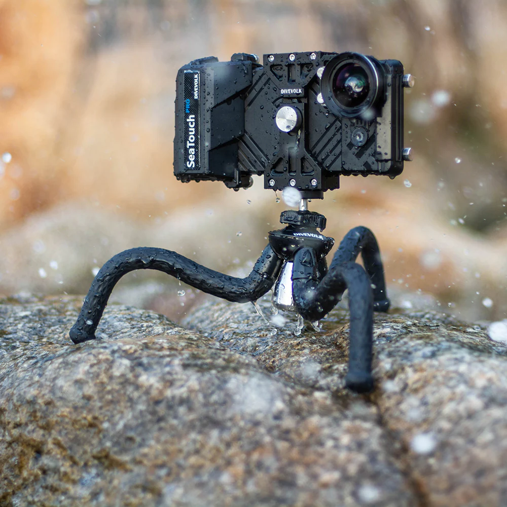 Underwater Flexible Tripod for smartphone underwater housing, Addroid and iPhone diving phone case, compact camera, action camera - Image 9