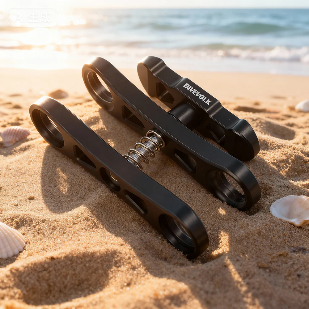 Extended Ball Joint Clamp | Universal Underwater Photography Equipment Accessories - Image 3