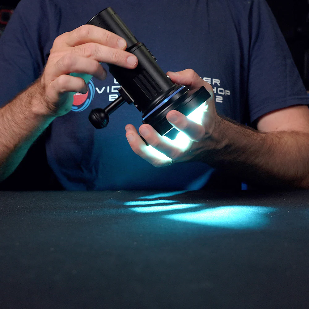 Ambient blue light filter for SL50/SL120  professional underwater video light - Image 8