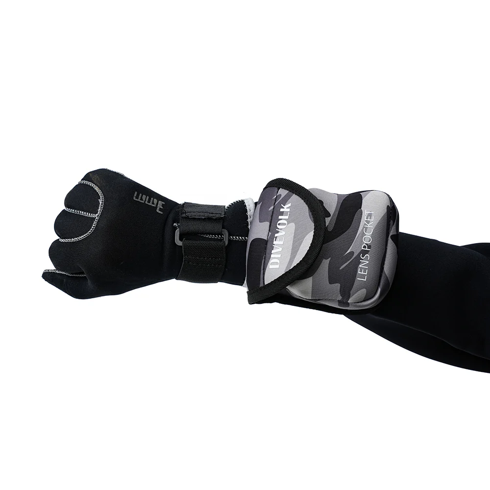 DIVEVOLK Multifunctional Lens Pocket for lens storage underwater, easy to change lenses, photography accessory - Image 5