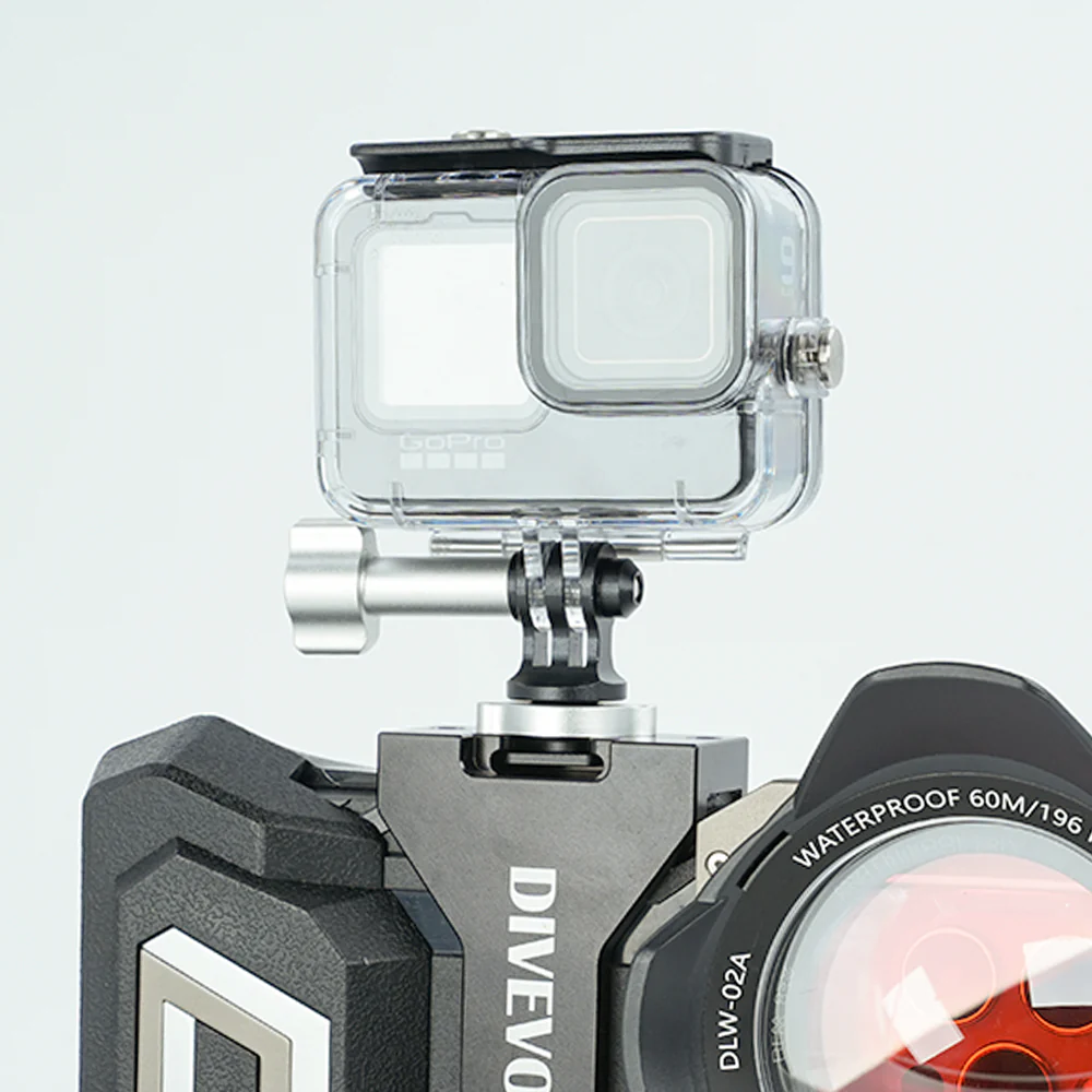 Cold Shoe to Action Camera Conversion Adapter, mounting GoPro, DJI Action, Insta360 camera - Image 5