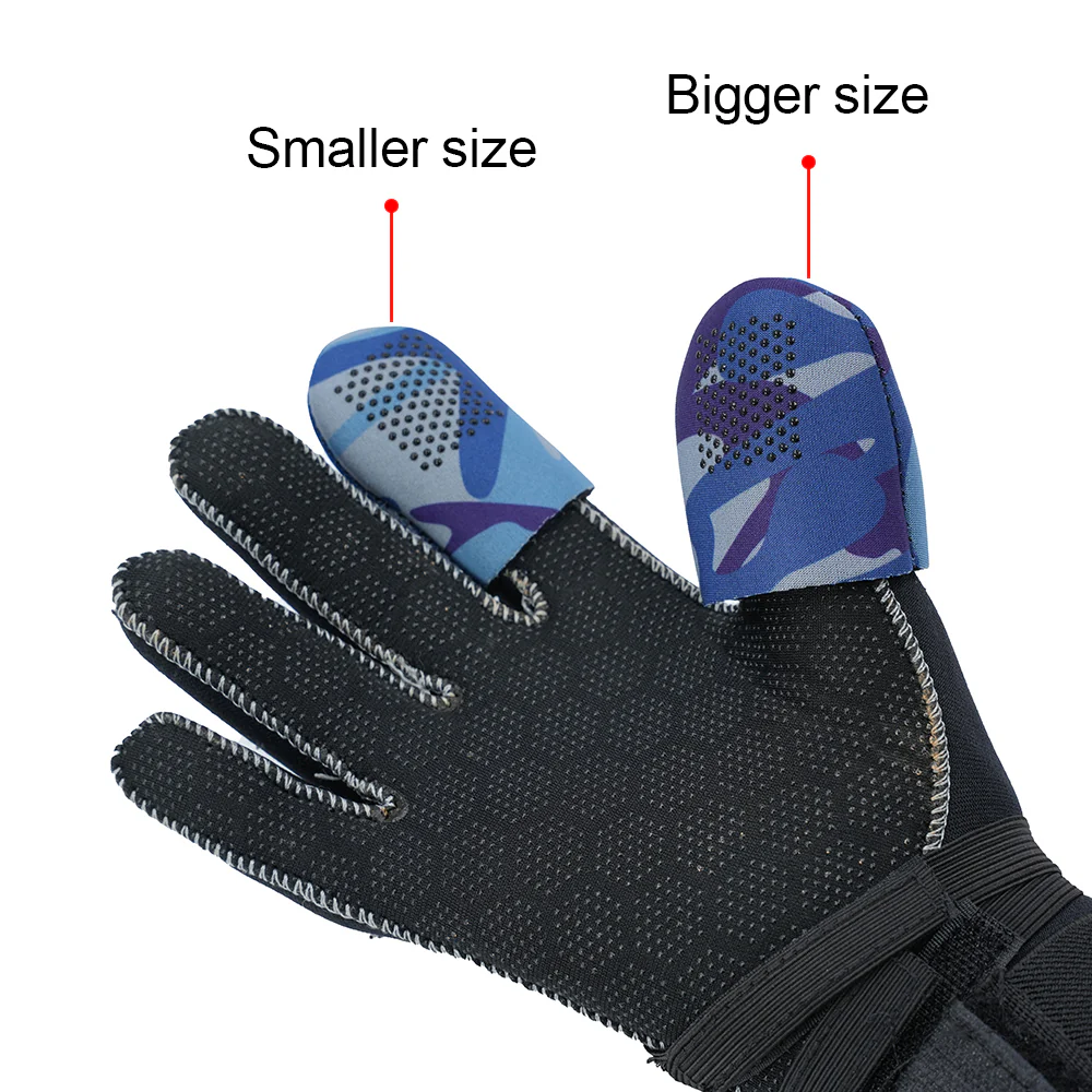 DIVEVOLK Finger Cot for dry suit gloves underwater touchscreen to Seatouch 4 Max underwater housing - Image 3