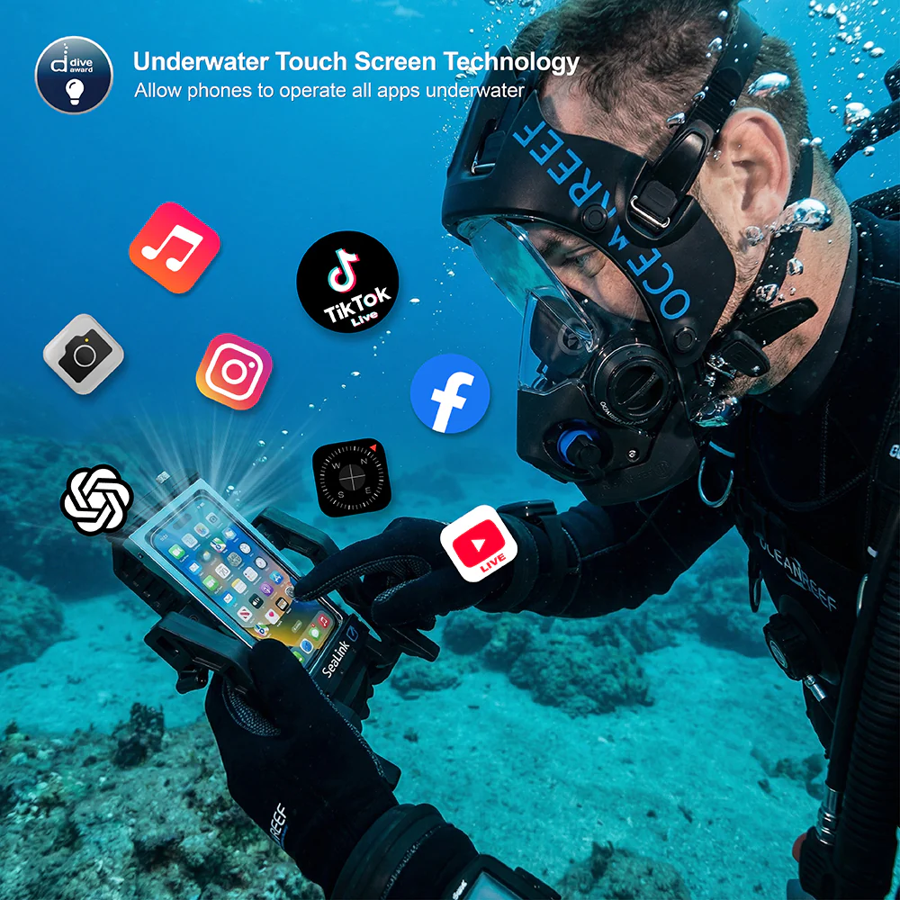 DIVEVOLK SeaLink Underwater Smartphone Data Transmitter - Image 3