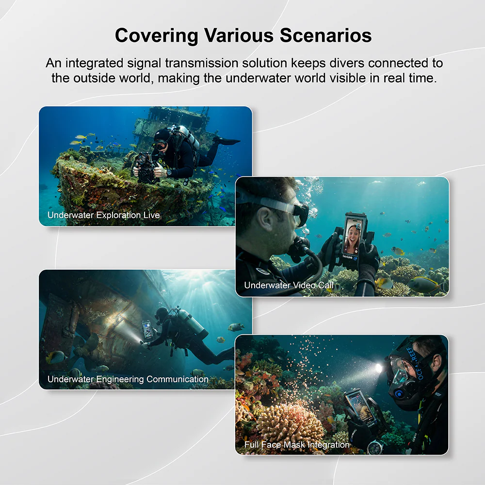DIVEVOLK SeaLink Underwater Smartphone Data Transmitter - Image 4