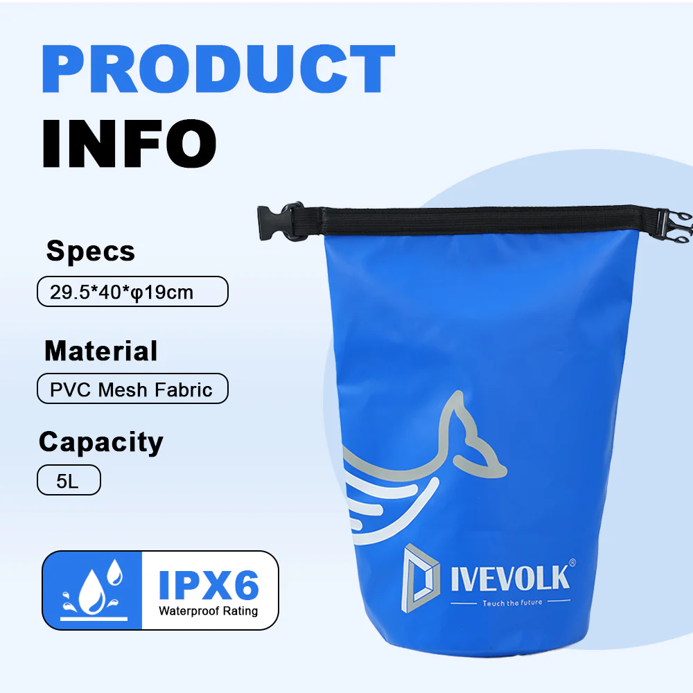 DIVEVOLK Outdoor Waterproof Sling Bag - Image 5