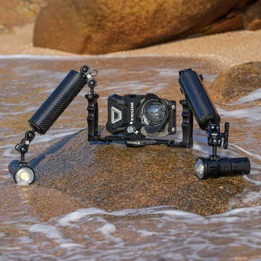 DIVEVOLK SeaTouch 4 Max Plus Underwater Housing Almighty Kit for iPhone and most Android smartphone, dive housing, waterproof phone case - Image 4