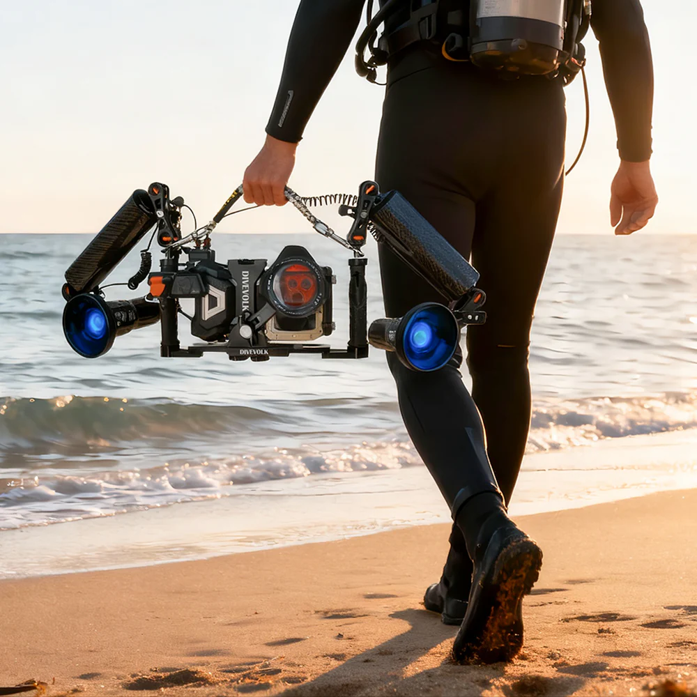 DIVEVOLK SeaTouch 4 Max Plus Underwater Housing Almighty Kit for iPhone and most Android smartphone, dive housing, waterproof phone case - Image 5