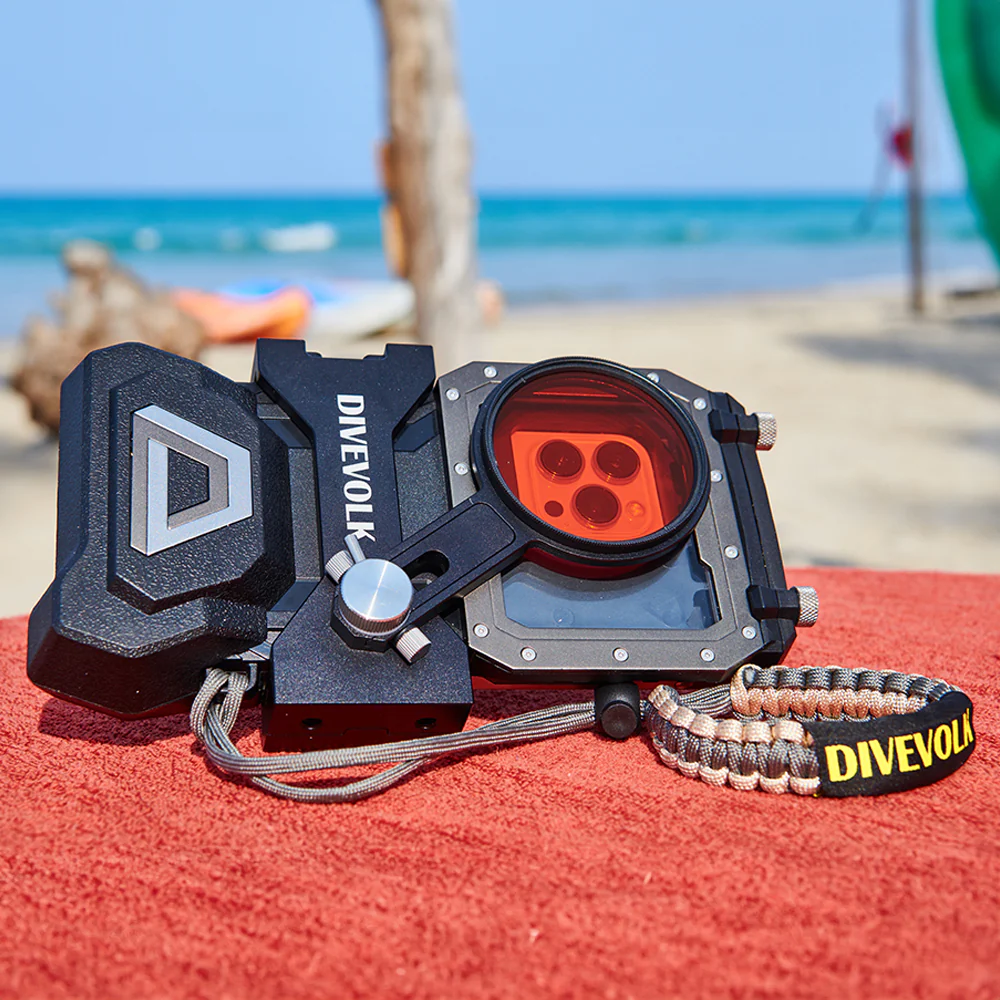 DIVEVOLK SeaTouch 4 Max Plus Underwater Housing Ffilter Kit for iPhone and most Android smartphone, dive housing - Image 3