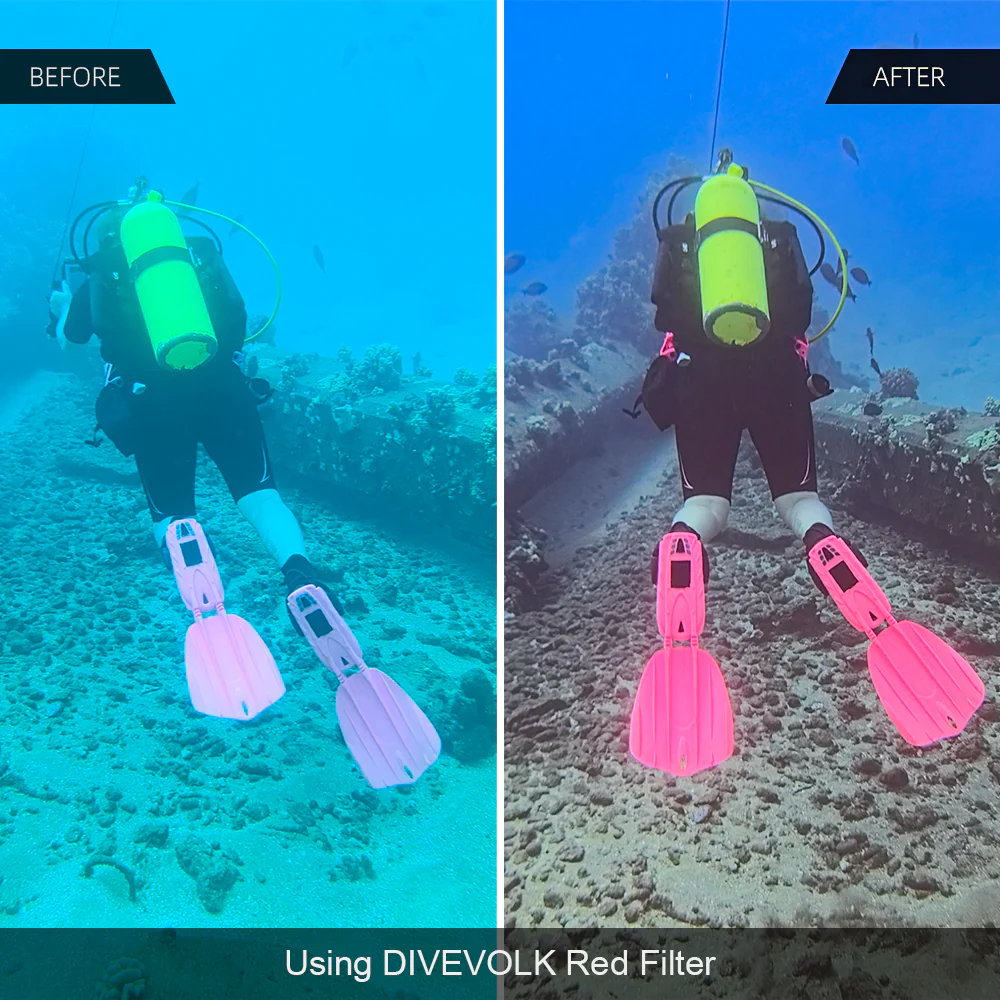 DIVEVOLK SeaTouch 4 Max Plus Underwater Housing Ffilter Kit for iPhone and most Android smartphone, dive housing - Image 7