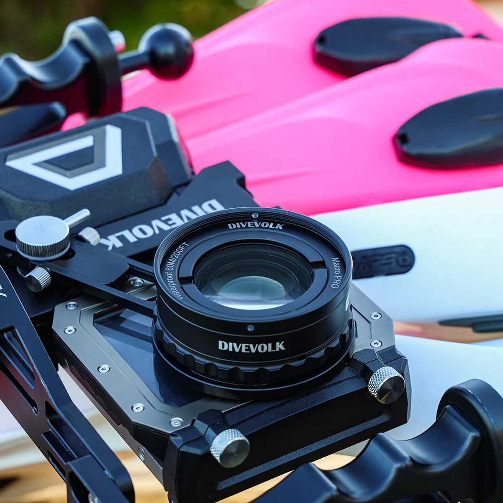 Macro Lens PRO +18 , Underwater Close-up Lens, Optical Wet Lens for DIVEVOLK housing and Compact Camera - Image 7