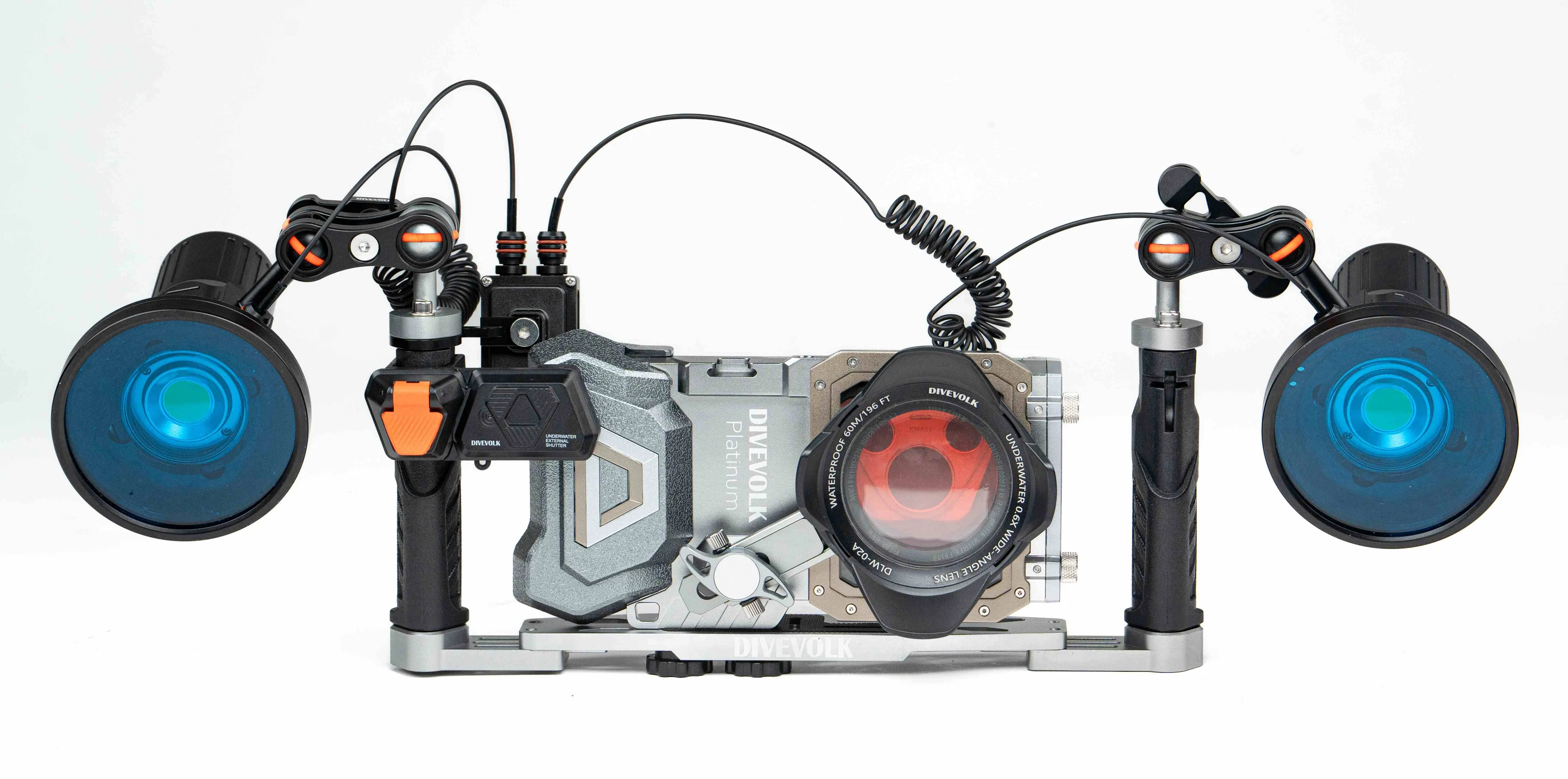 DIVEVOLK SeaTouch 4 Max Paltinum Deep Dive Kit with dual light for iPhone and most Android smartphone, dive housing, waterproof phone case - Image 6