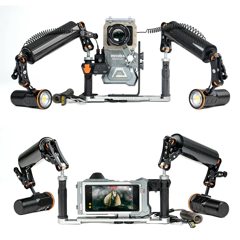 DIVEVOLK SeaTouch 4 Max Platinum Underwater Housing Almighty Kit for iPhone and most Android smartphone, dive housing, waterproof phone case - Image 5