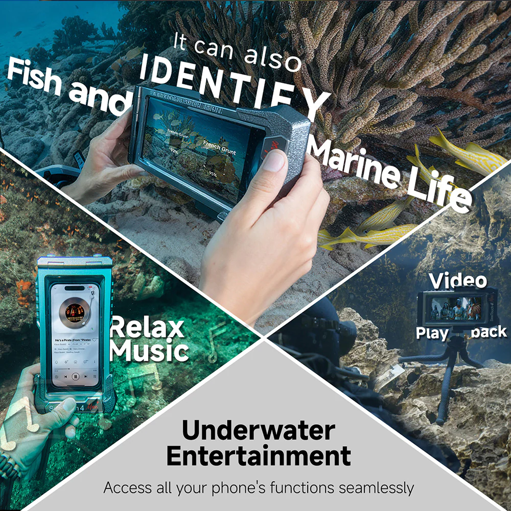 DIVEVOLK SeaTouch 4 Max Platinum Underwater Touchscreen Housing for Smartphone - Image 7