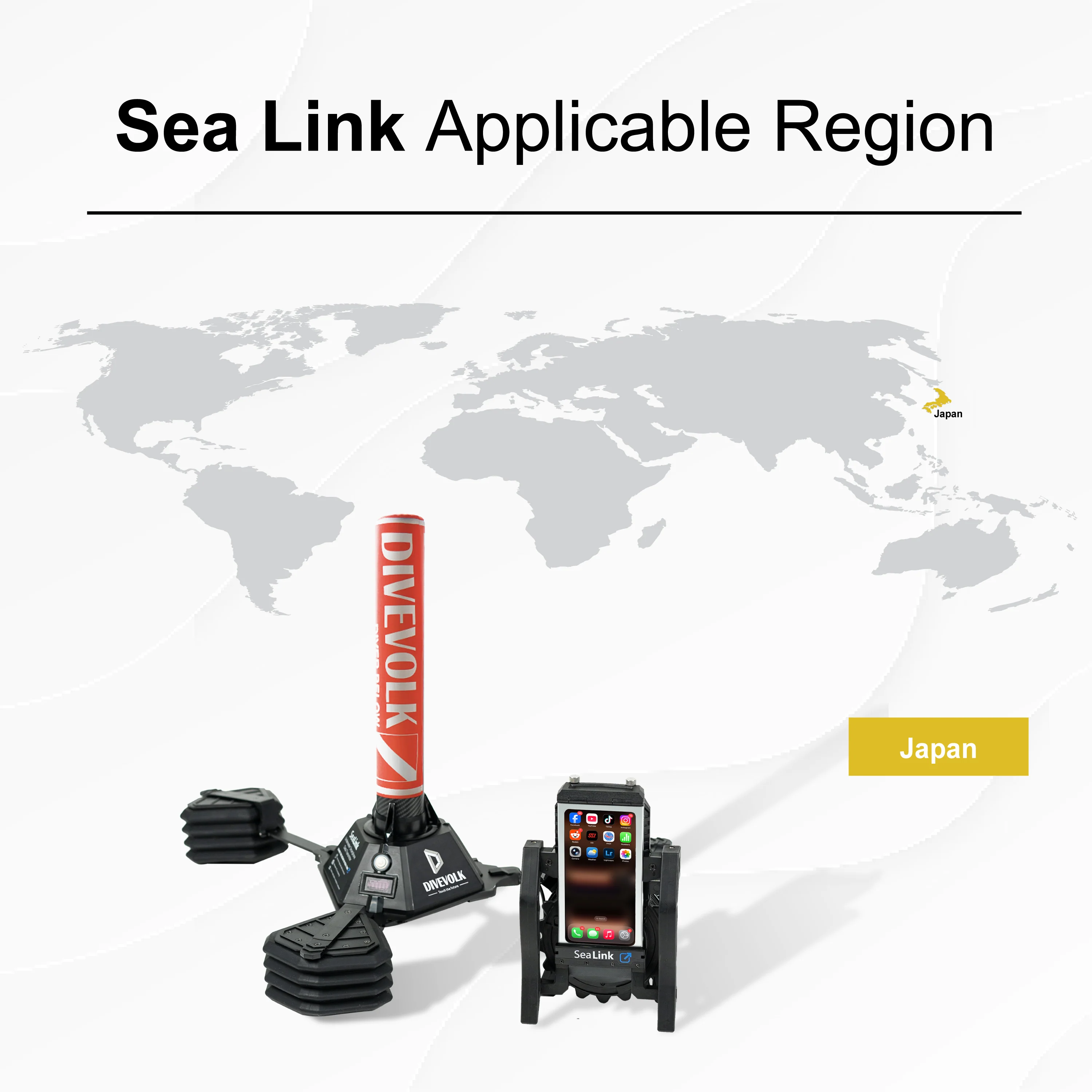 DIVEVOLK SeaLink Underwater Smartphone Data Transmitter - Image 12