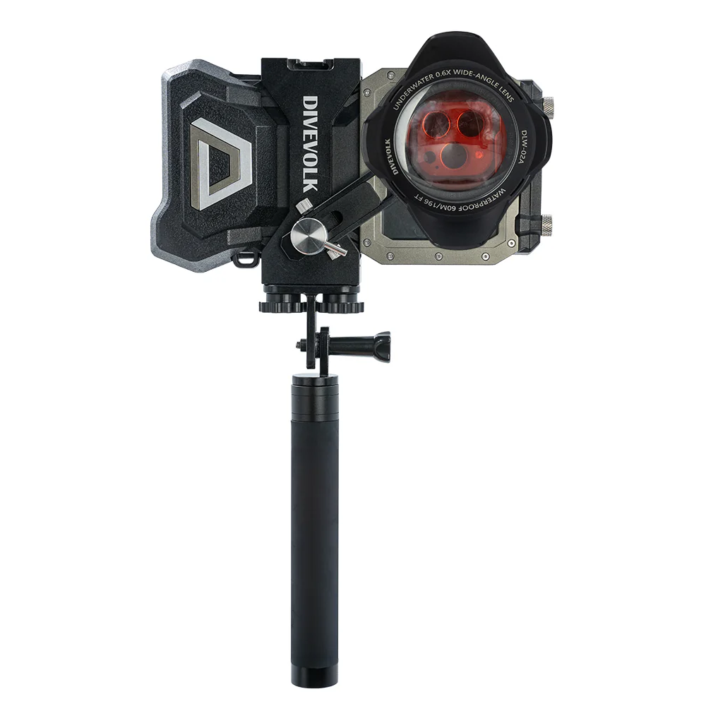 Divevolk Seatouch 4 Max Plus Expansion Clamp with 67mm adapters arm for underwater photography - Image 5