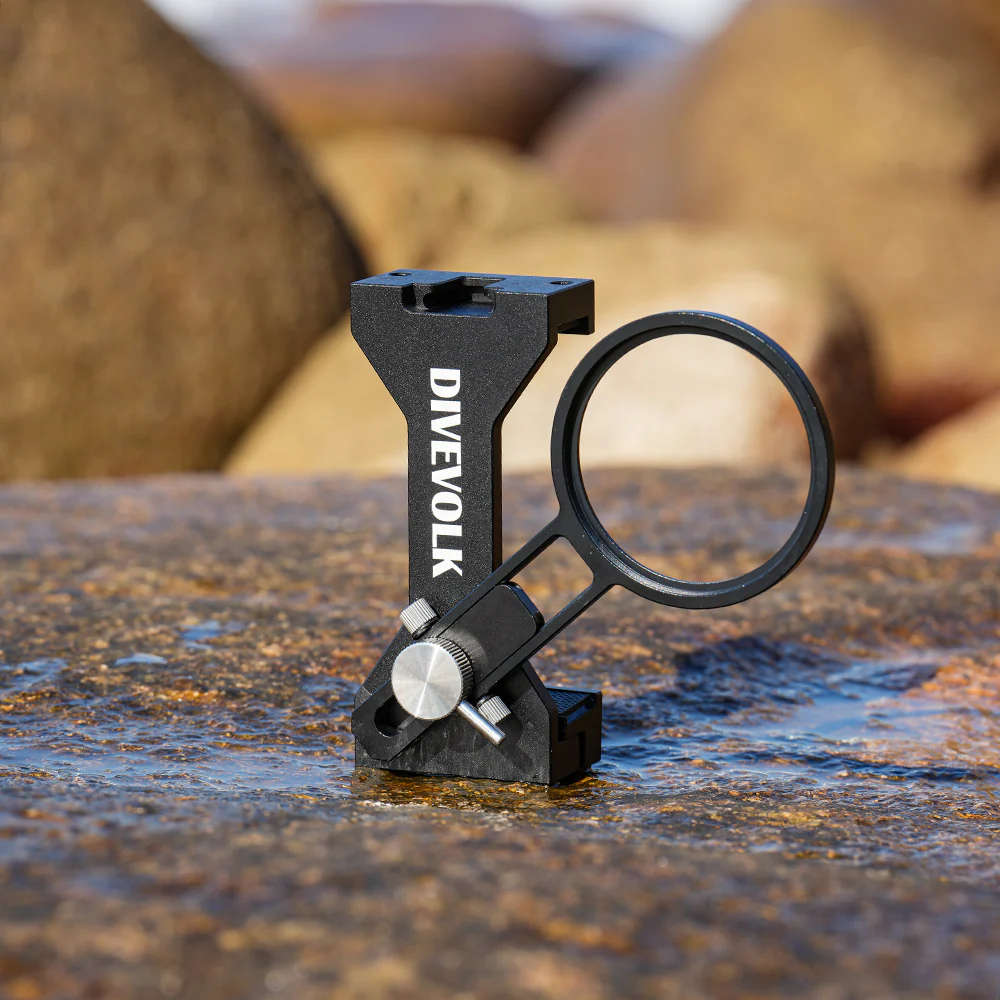 Divevolk Seatouch 4 Max Plus Expansion Clamp with 67mm adapters arm for underwater photography - Image 9