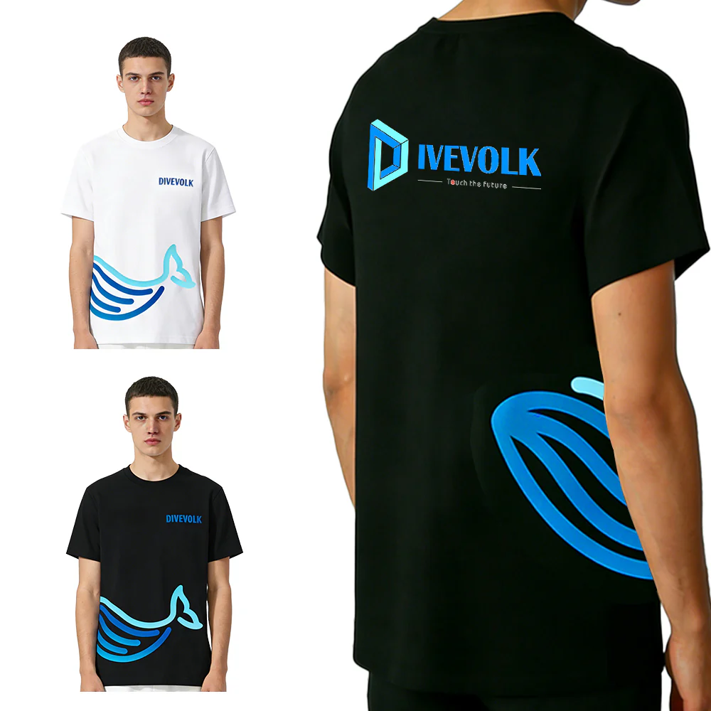 DIVEVOLK Men’s and Weman's Active Quick Dry Crew Neck T Shirts - Image 5
