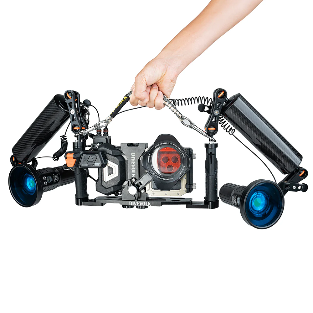 Outdoor Multi-functional Double Clip Lanyard for Seatouch 4 Max underwater housing and underwater photography equioment - Image 4