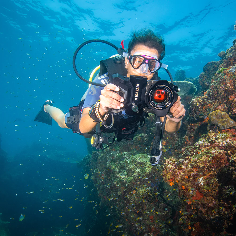Red Filter & Magenta Filter 67 mm thread, suggested use depth 5-25m, underwater photography accessories for color correction - Image 8