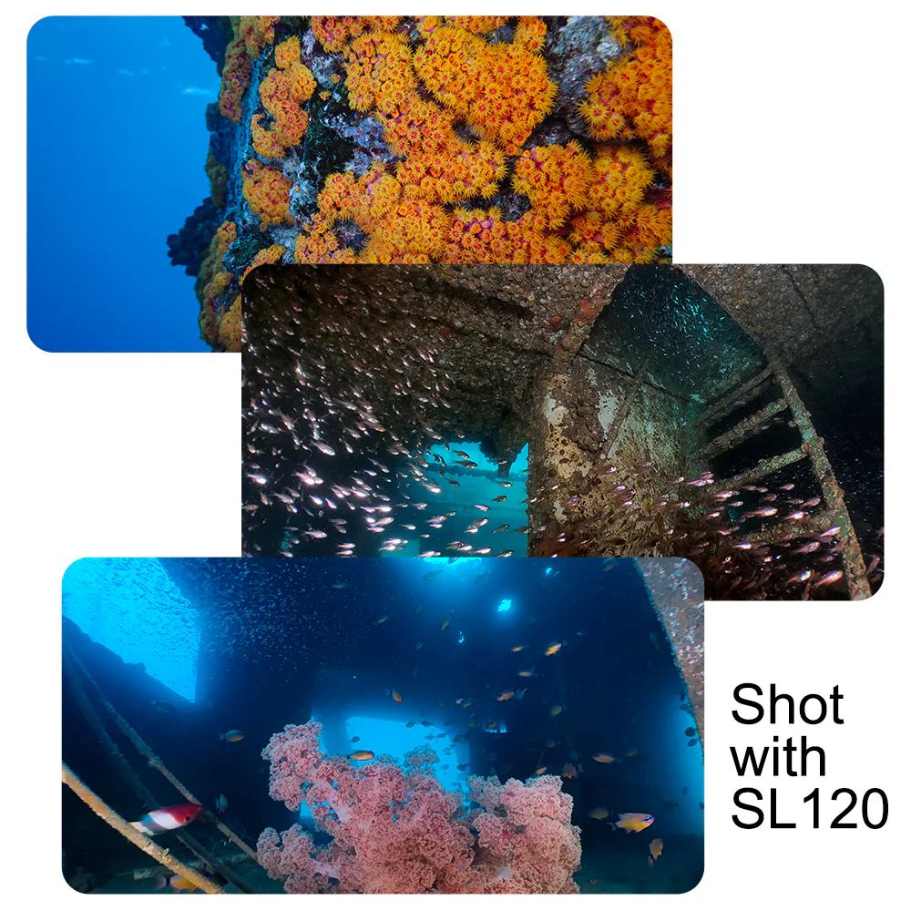 DIVEVOLK SL120 underwater video light 12000 lumens for Underwater Photography and Video - Image 11