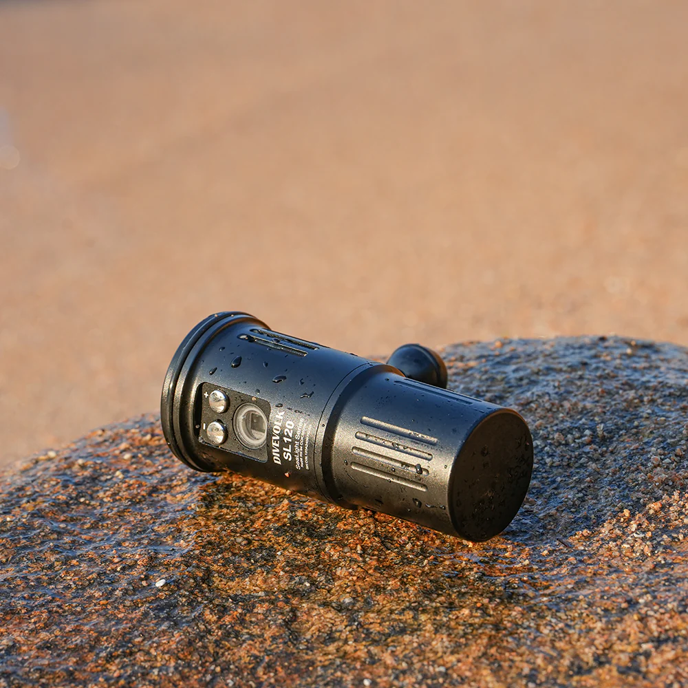 DIVEVOLK SL120 underwater video light 12000 lumens for Underwater Photography and Video - Image 8