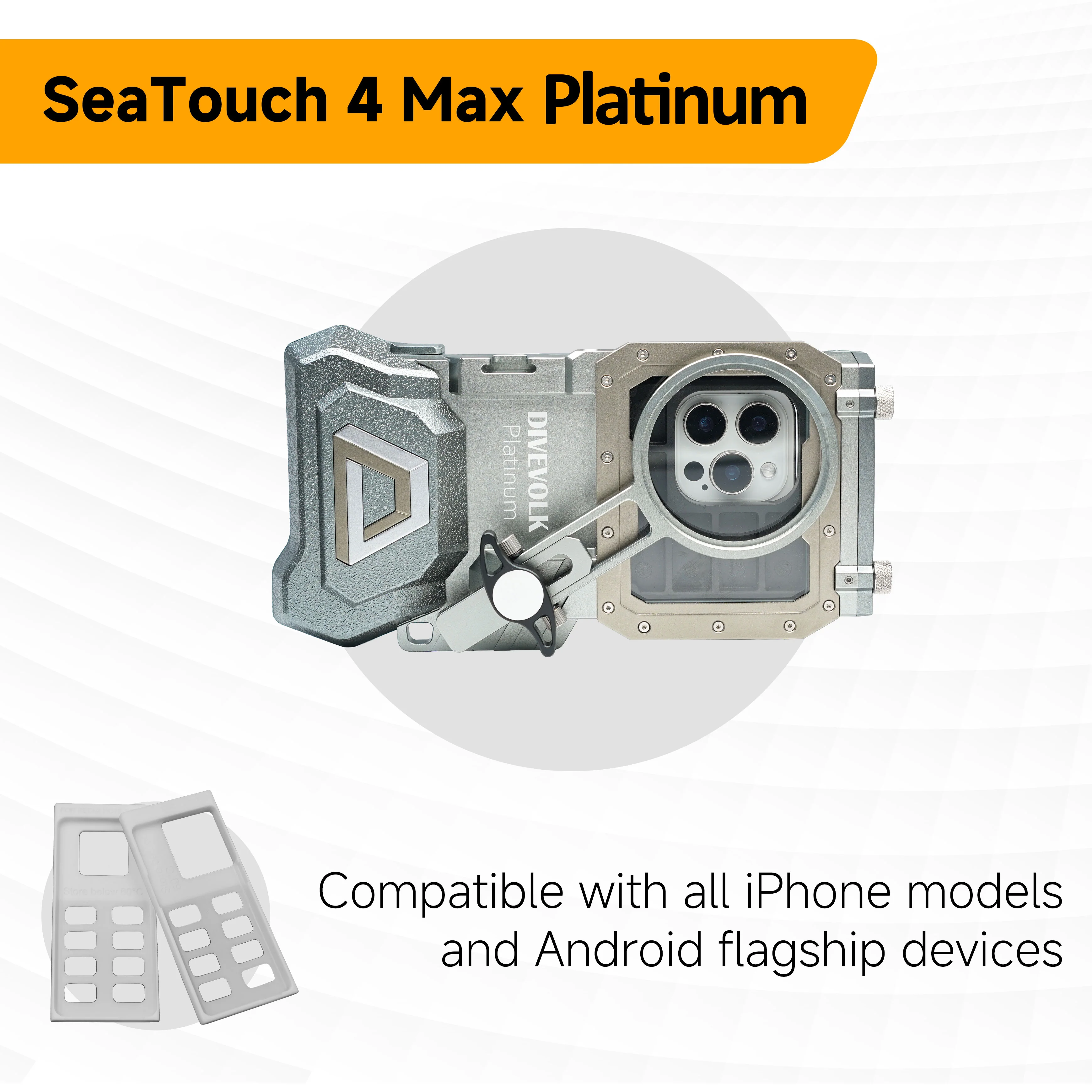 DIVEVOLK Underwater Housing CUSTOMIZED Phone Adapter - Image 4