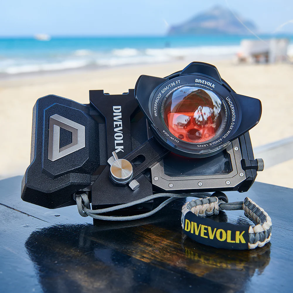 Underwater Wide-angle Conversion Lens X0.6  for DIVEVOLK Housing and Compact Camera Houisng - Image 9